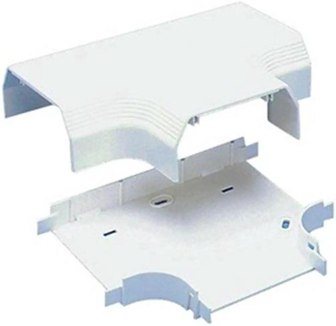 Main image of PANDUIT T70TIW Tee,Off White,PVC,T-70 raceway,Tees