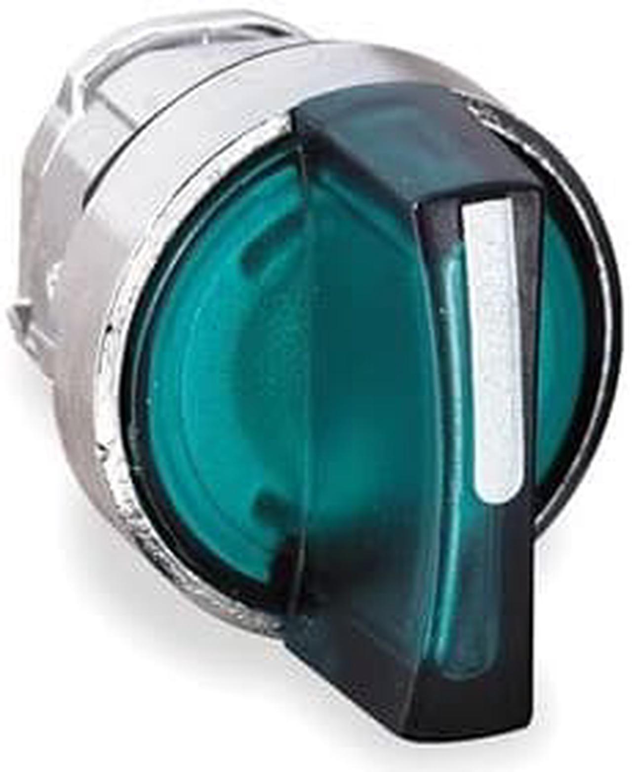 Main image of SCHNEIDER ELECTRIC ZB4BK1733 Illum Selector Switch,3 Pos,22mm,Green