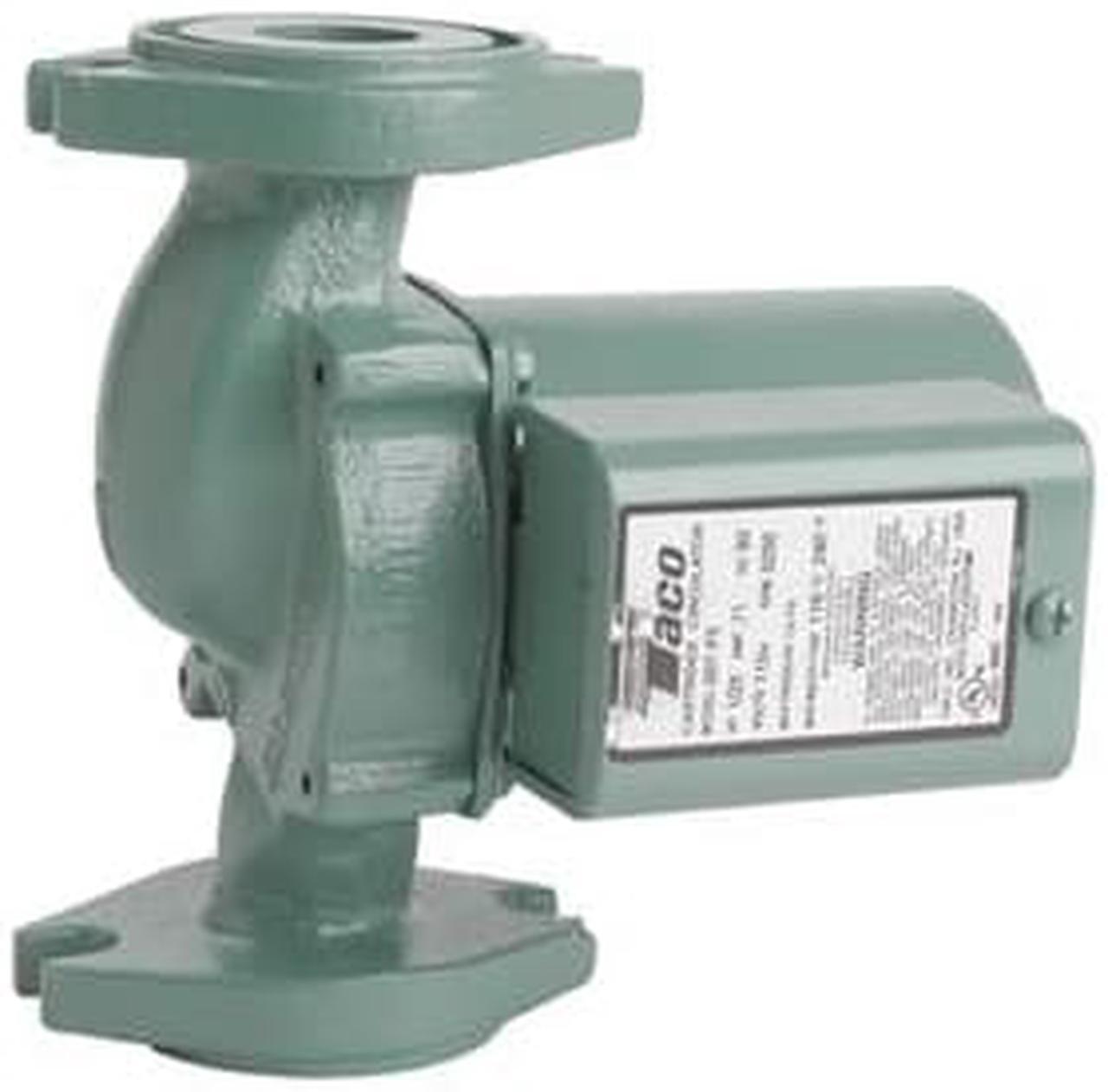 Alt view image 2 of 8 - Taco Model 007 (007-F5) Cast Iron Cartridge Circulator Pump (1/25 HP, 125 PSI)