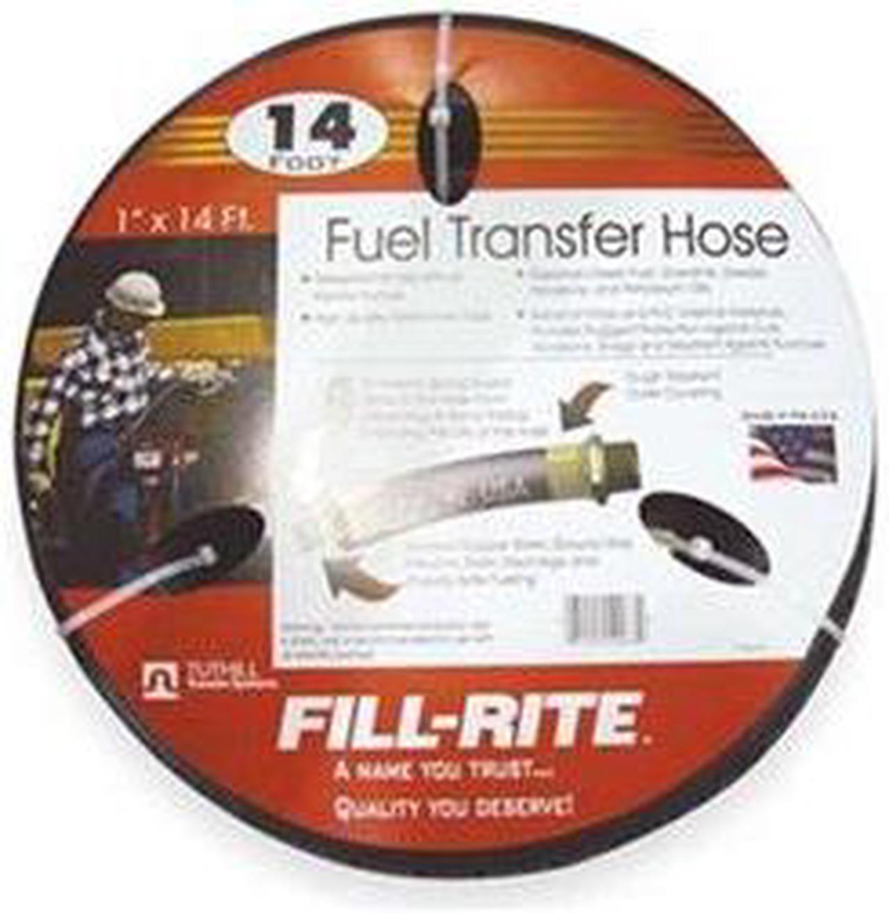 Main image of FILL-RITE FRH10014 Fuel Hose,1 In NPT Inlet/Outlet,14 ft.