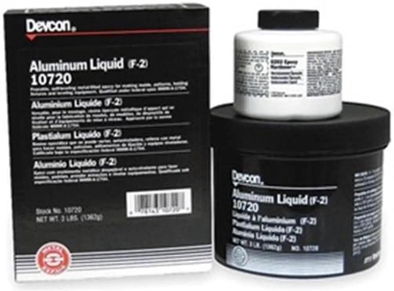 Alt view image 3 of 8 - DEVCON 10720 Epoxy Adhesive, 10720 Series, Gray, Pail, 5:01 Mix Ratio, 16 hr