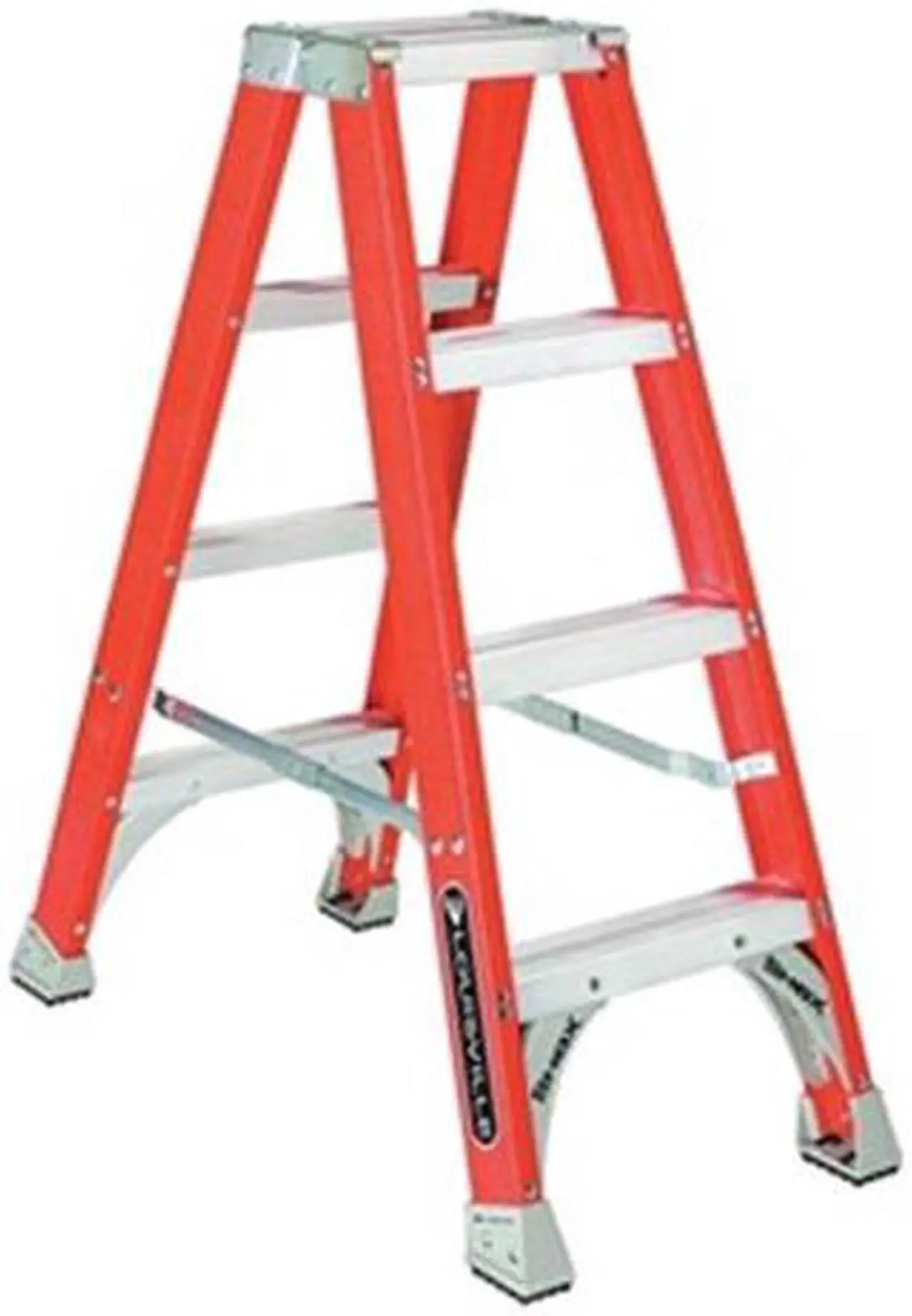 Main image of LOUISVILLE FM1504 4 ft Fiberglass Twin Stepladder, 300 lbs. Capacity