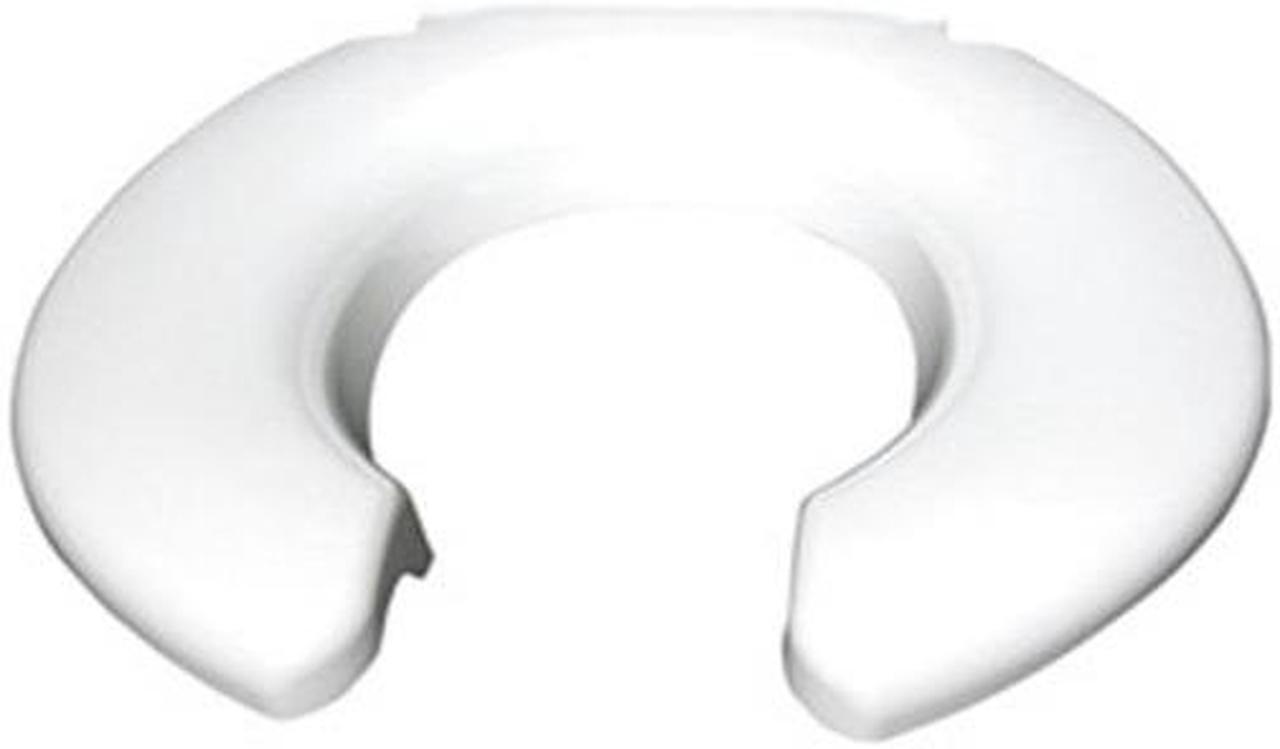 Main image of BIG JOHN 4W Toilet Seat Without Cover, ABS, Round or Elongated, White