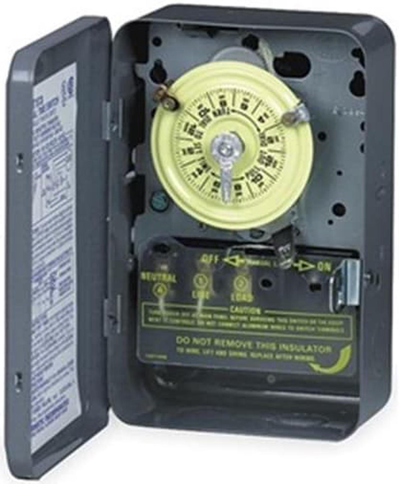 Alt view image 2 of 5 - Electromechanical Timer, 125VAC Voltage, 40 Amps, Max. Time Setting: 23 hr.