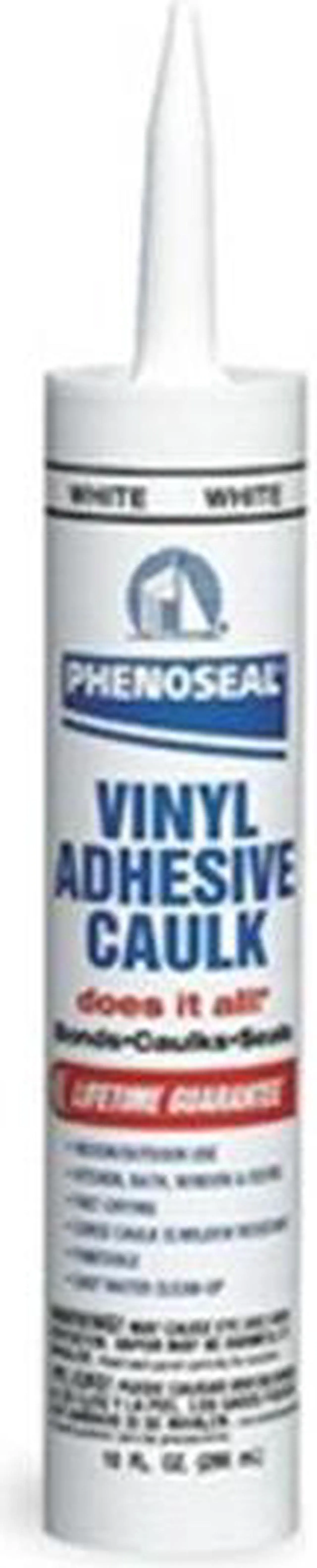 Alt view image 2 of 2 - DAP 51136-00005 Acrylic Latex Adhesive Caulk, 10 oz, Cartridge, White, Acrylic