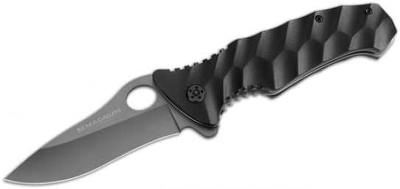Main image of Magnum Waves Pocket Knife with Aluminum Wave-Shaped Handle