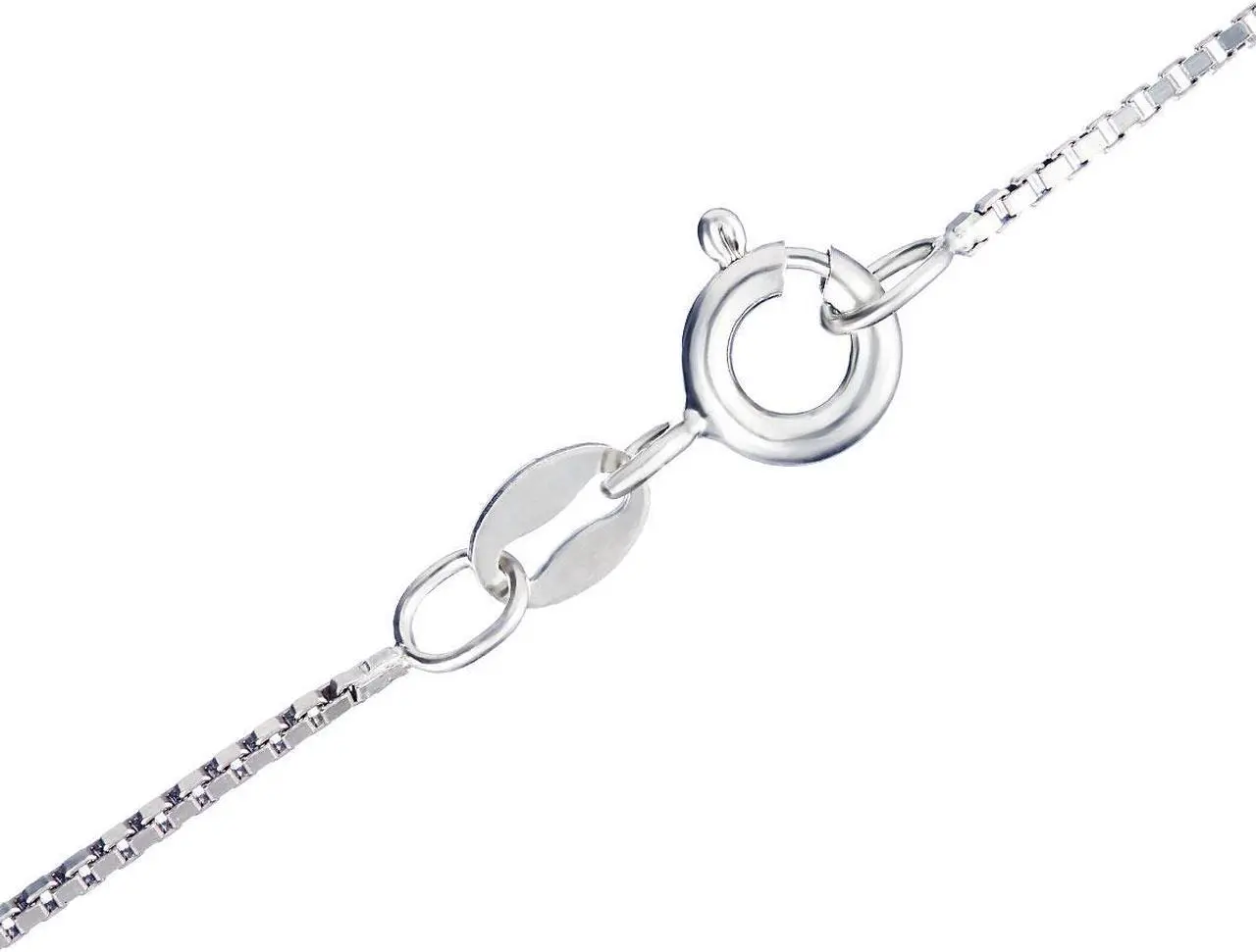 Alt view image 2 of 6 - Flamboyant Overlapping Loops of Dazzle Sterling Silver Micro Pave CZ Diamond Tri-Sectional Pendant