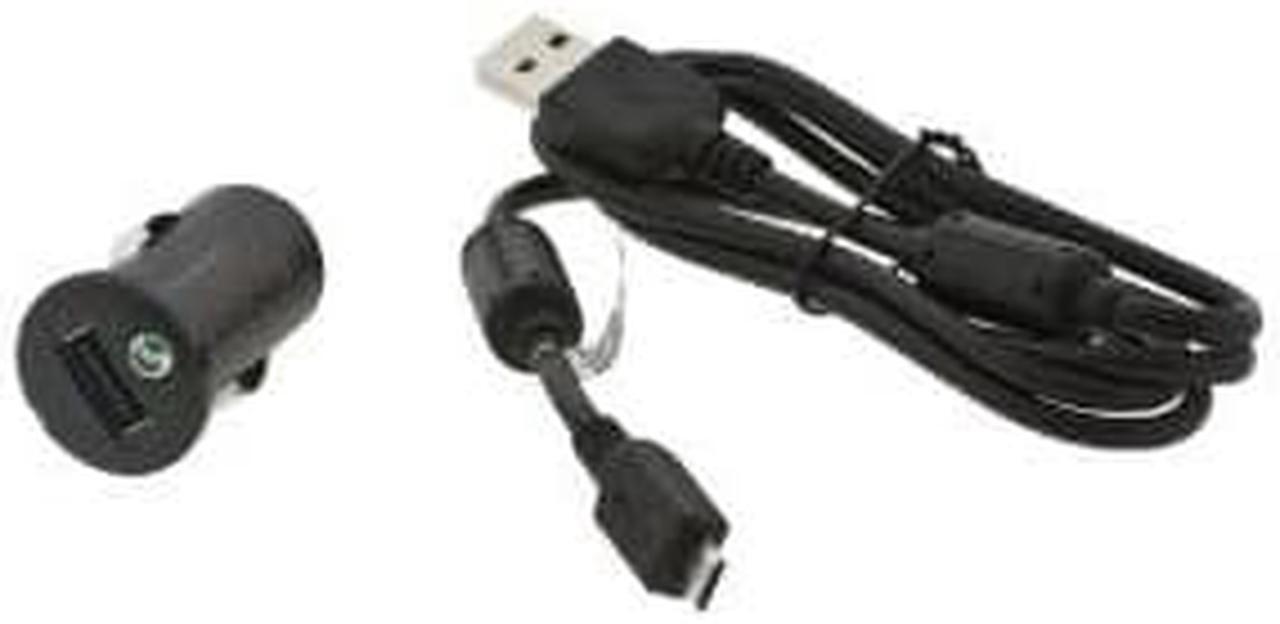 Main image of Sony Ericsson AN401 Compact USB Car Charger Adapter with Micro USB Cable for Sony Ericsson Xperia PLAY, Arc and Other Mobile Phones
