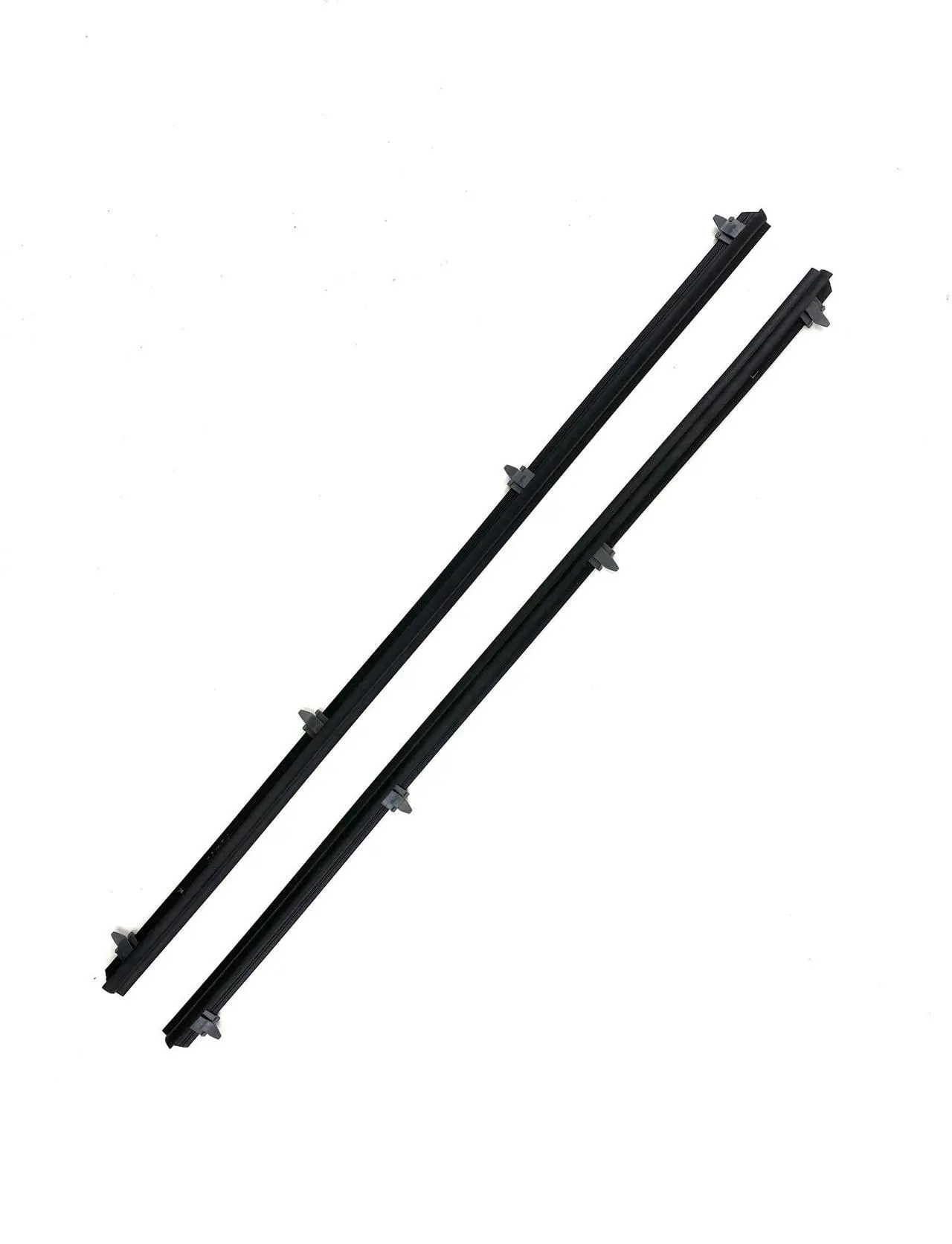 Main image of Fairchild Fit 1984-1989 Toyota Pickup outer only front door beltline weatherstrips 2-pc kit  for LH & RH doors  KT2018