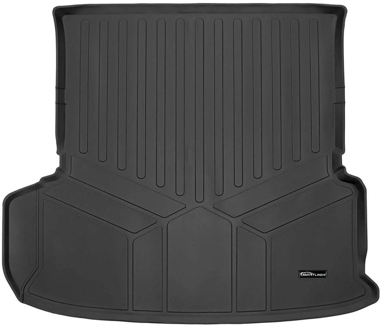 Main image of SMARTLINER Custom Fit All Weather Protection Black Cargo Liner Mat Behind 2nd Row Compatible With 2024 Toyota Grand Highlander (Fits Standard and Hybrid Models)**