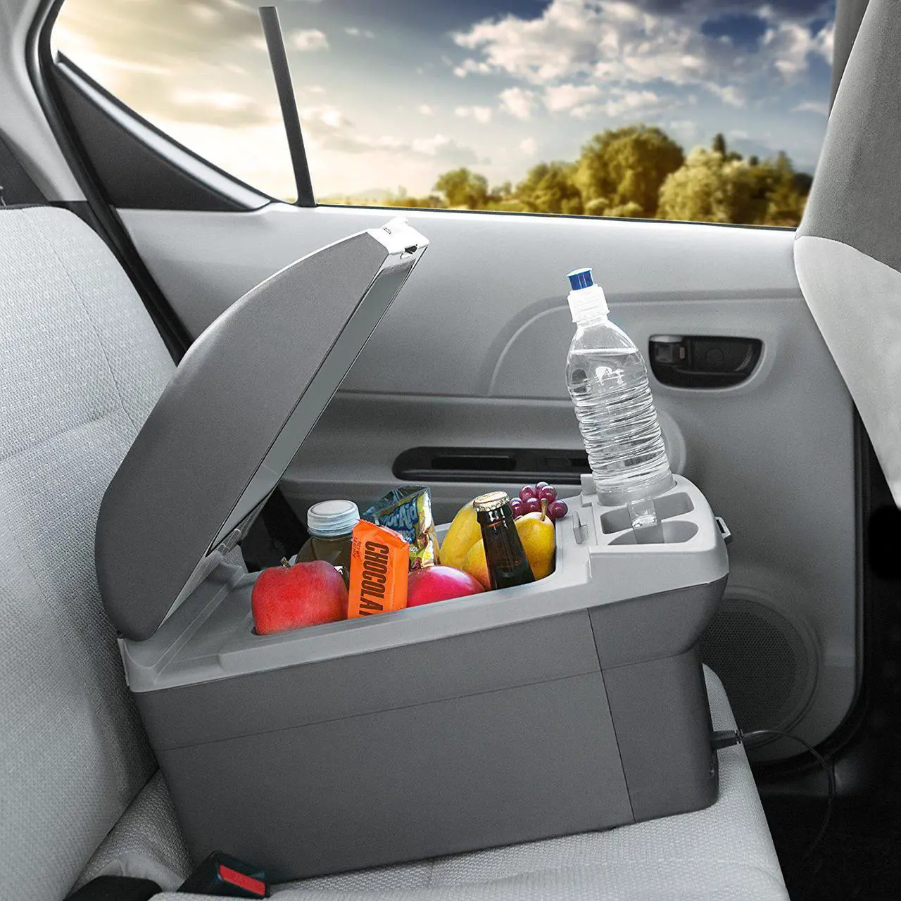 Alt view image 4 of 11 - Wagan 12V Thermo-electric 14L Cooler/Warmer 6214