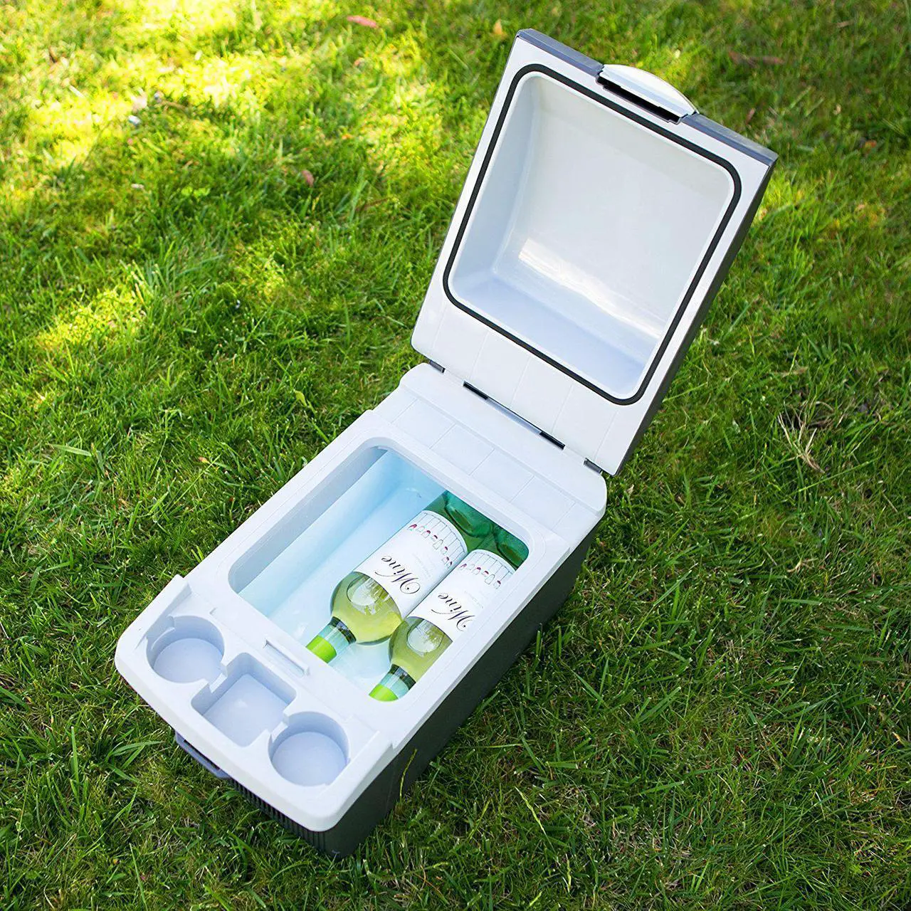 Alt view image 5 of 11 - Wagan 12V Thermo-electric 14L Cooler/Warmer 6214