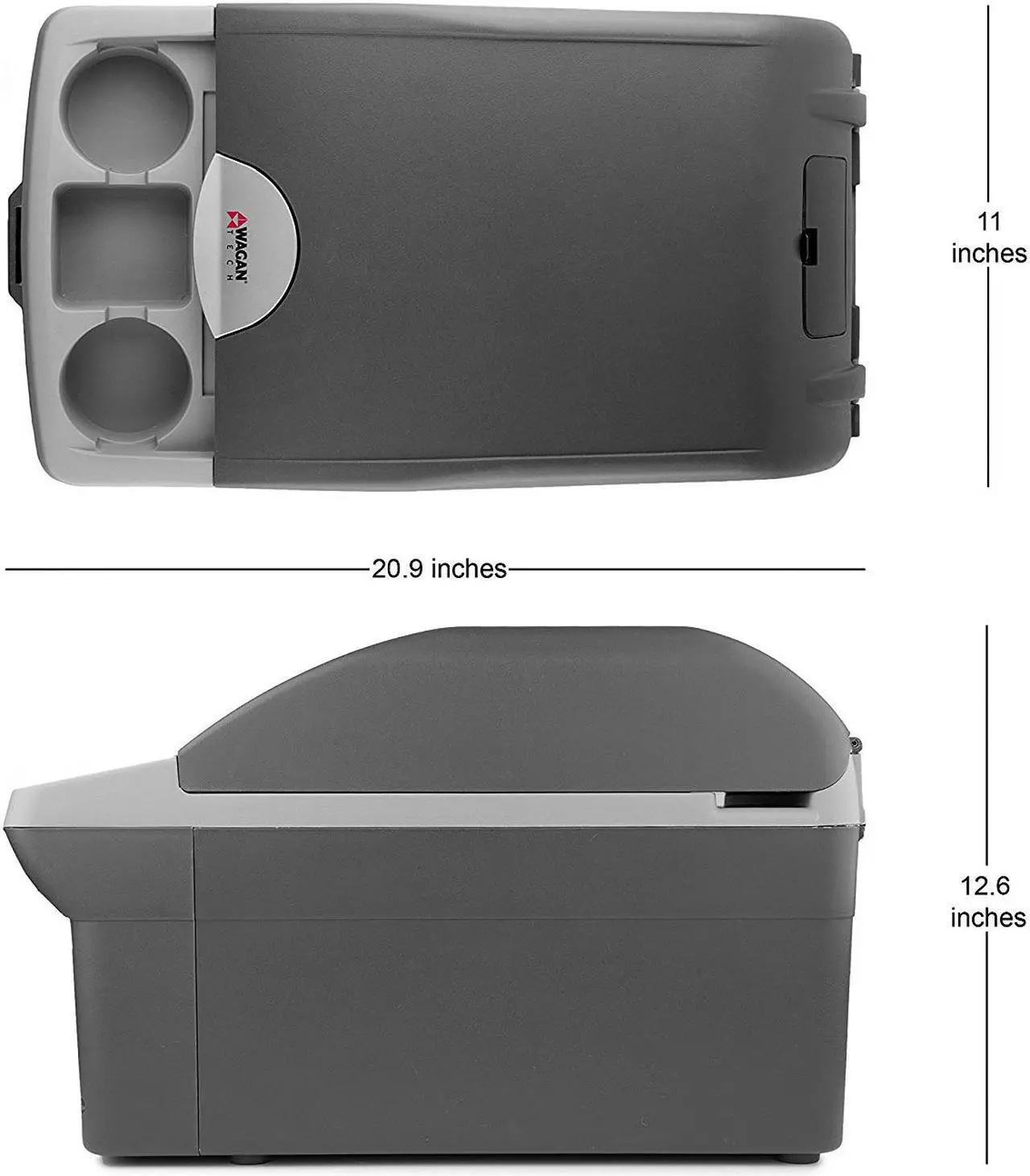 Alt view image 6 of 11 - Wagan 12V Thermo-electric 14L Cooler/Warmer 6214