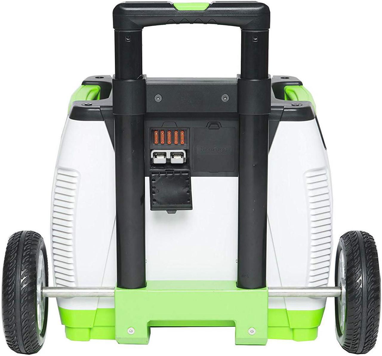 Alt view image 2 of 5 - Nature's Generator - 1800W Solar & Wind Powered Portable Generator HKNGGN