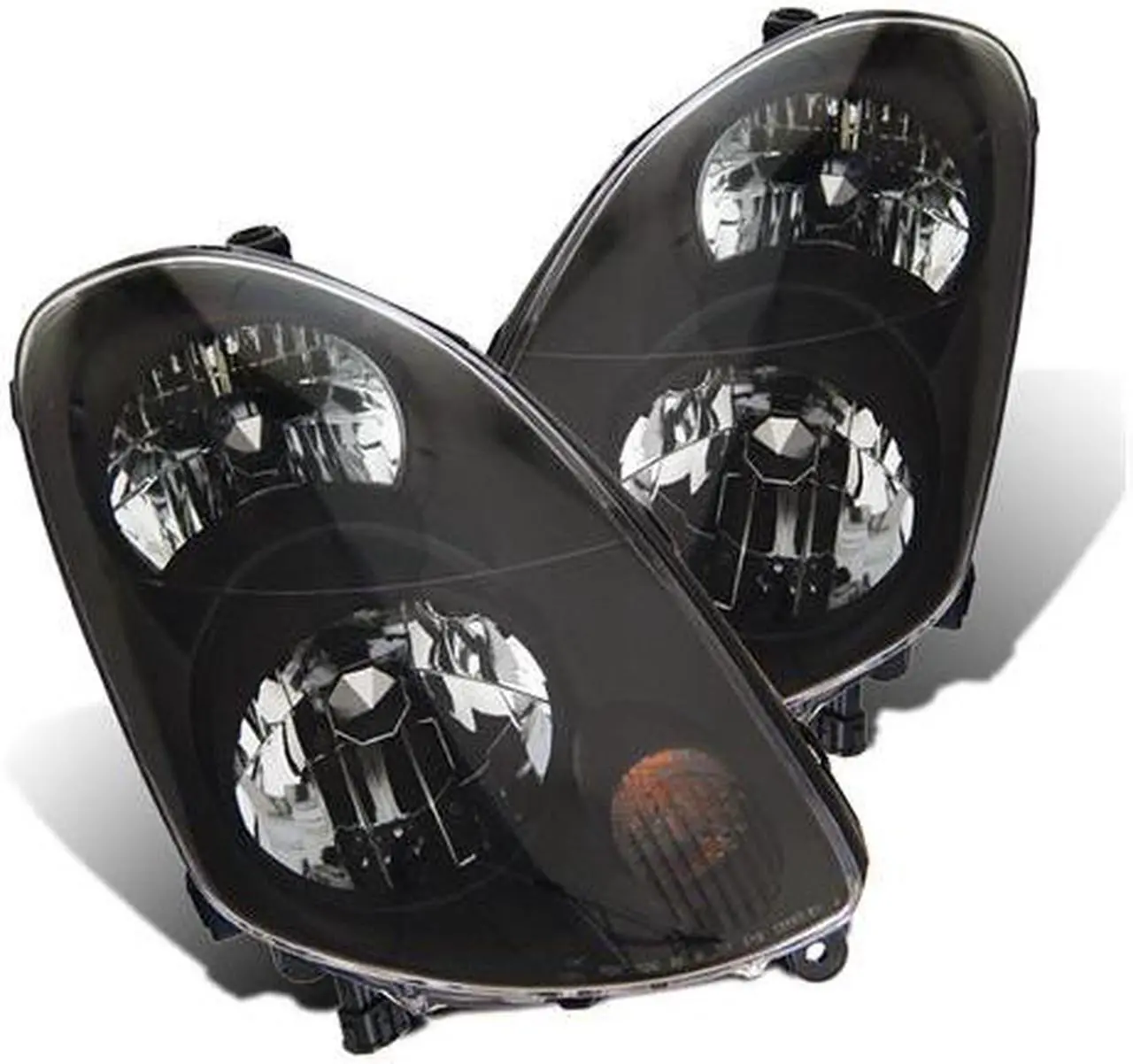 Main image of CG INFINITI G35 03-04 4 DR HEADLIGHT BLACK 02-AZ-IG03-B-4D PAIR