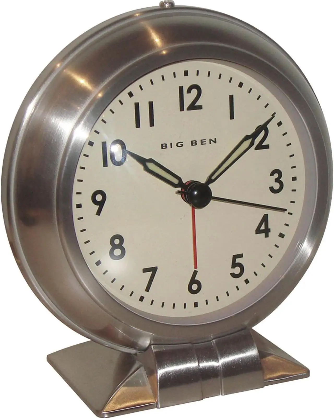 Alt view image 2 of 6 - Westclox Big Ben Classic Alarm Clock, Silver (90010A)
