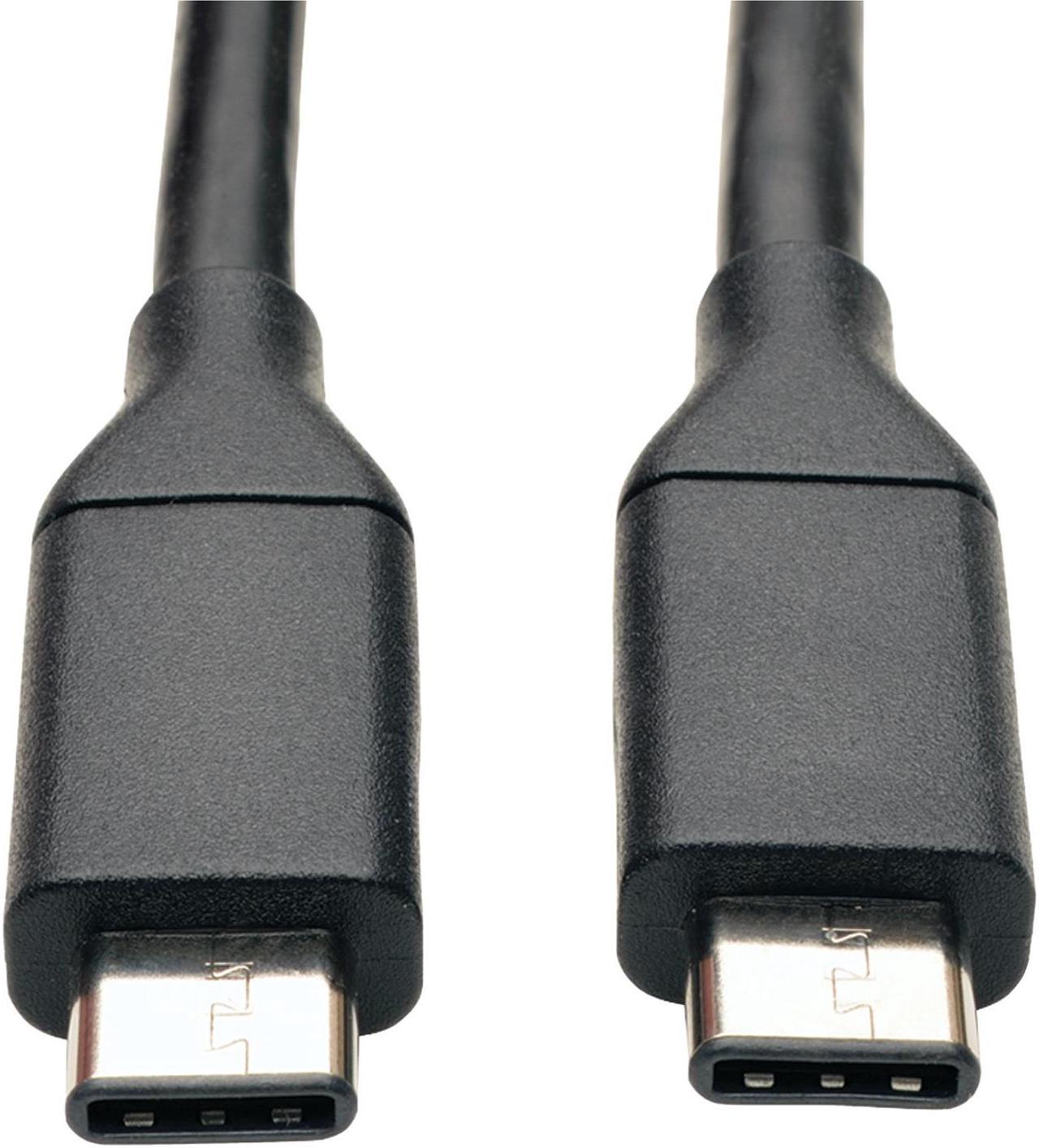 Main image of Tripp Lite U420-003 Black USB 3.1 Gen 1 (5 Gbps) Cable, USB Type-C (USB-C)