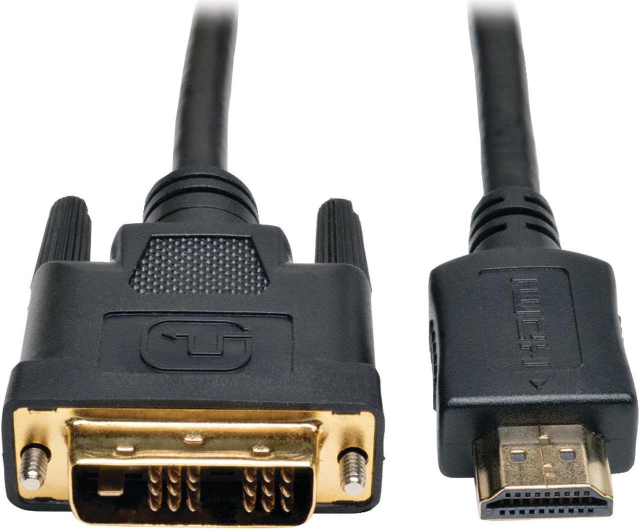 Tripp Lite P566-006 HDMI to DVI Digital Monitor Adapter Video Cable, 6ft