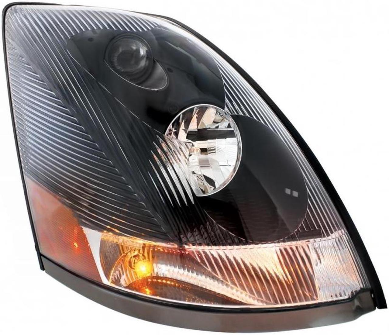 Main image of United Pacific "Blackout" Headlight Made For 2004+ Volvo VN - Passenger 31313
