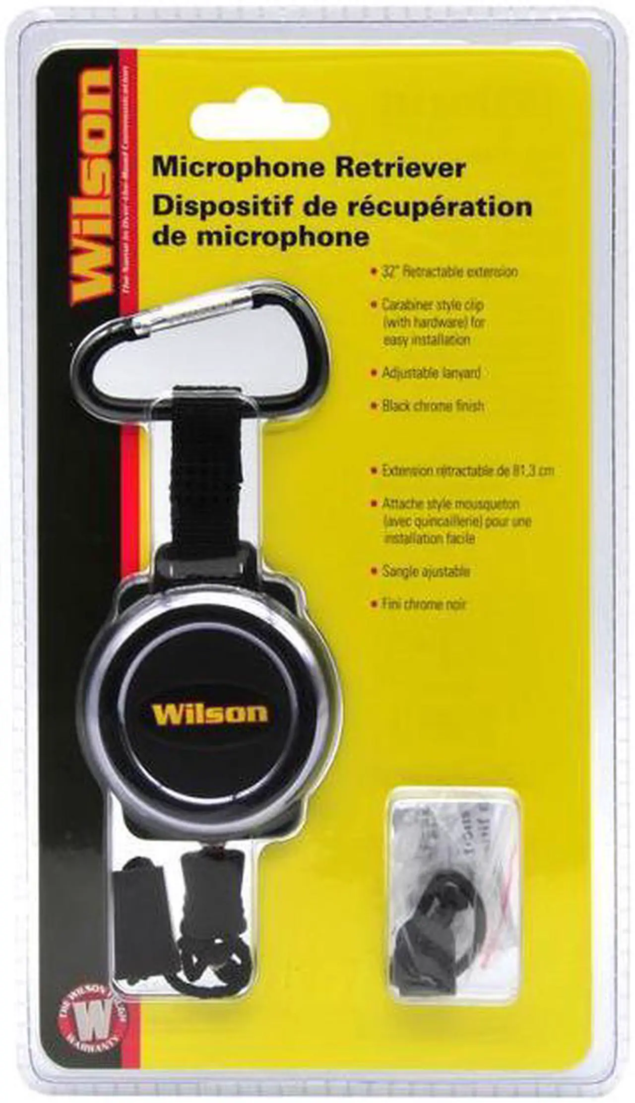 Main image of Wilson Antennas 305MRBC CB Microphone Retriever with Black Chrome Finish