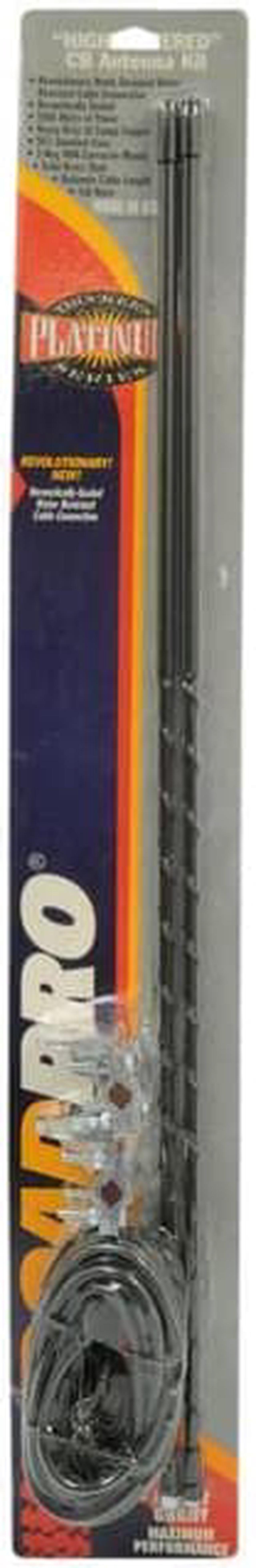 Alt view image 2 of 11 - ROADPRO R RPPS-24KB 4FT DUAL ANTENNA KIT  BLACK