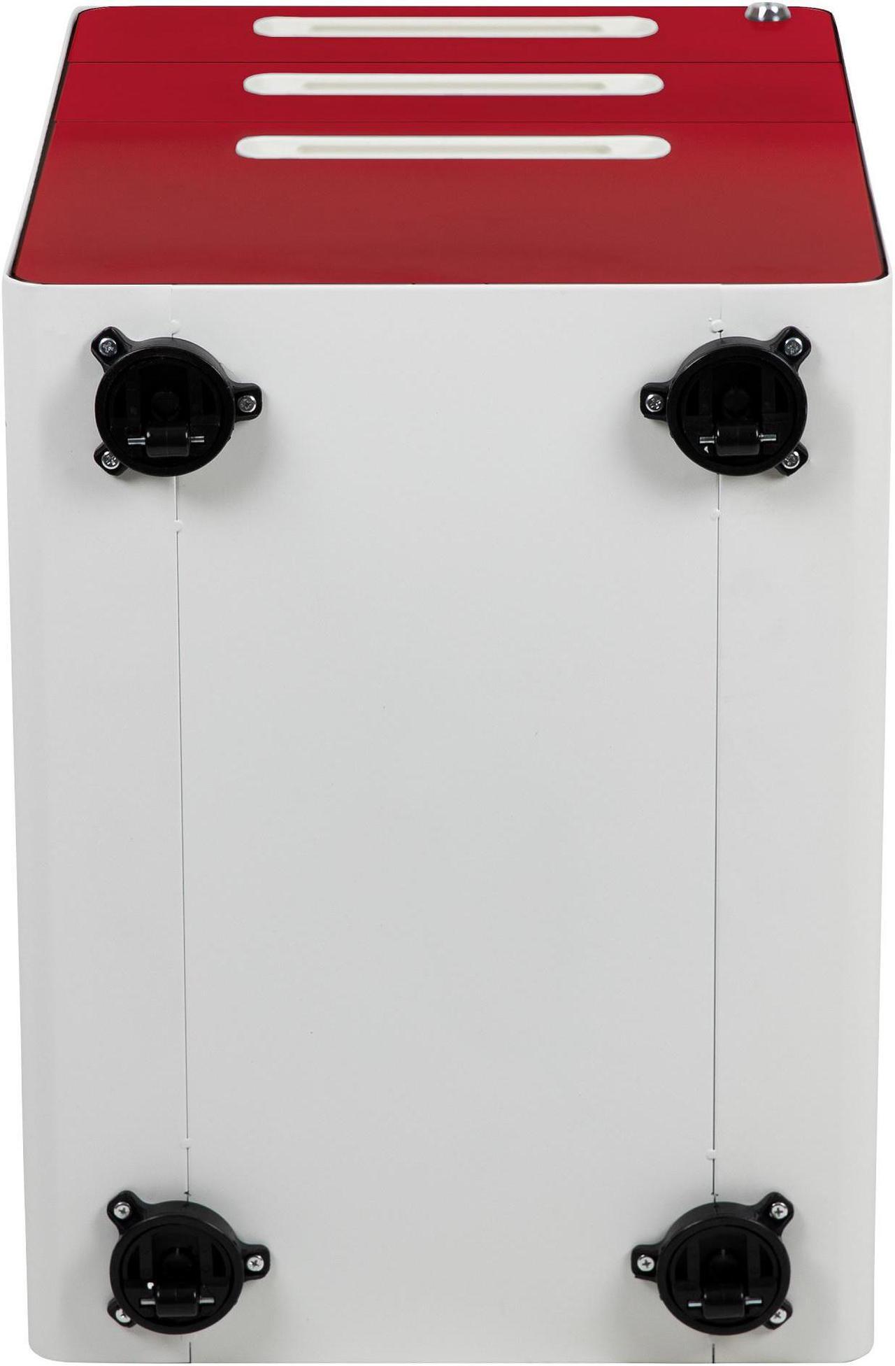 Alt view image 19 of 20 - Flash Furniture 3-Drawer Cabinet Legal & Letter Files White/Red 21" (HZ-AP53501RDWH)