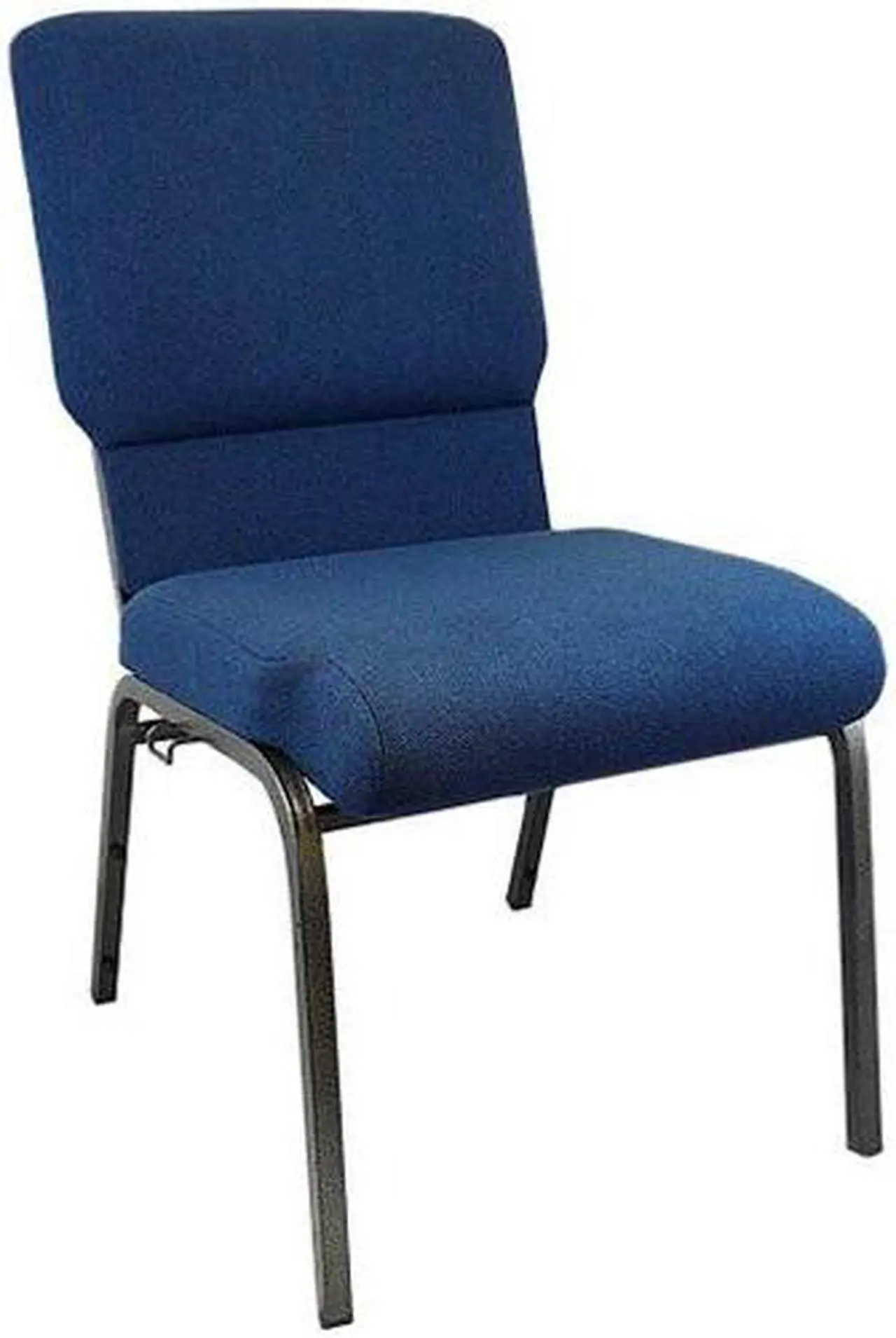 Alt view image 3 of 8 - Advantage Navy Church Chairs 18.5 in. Wide