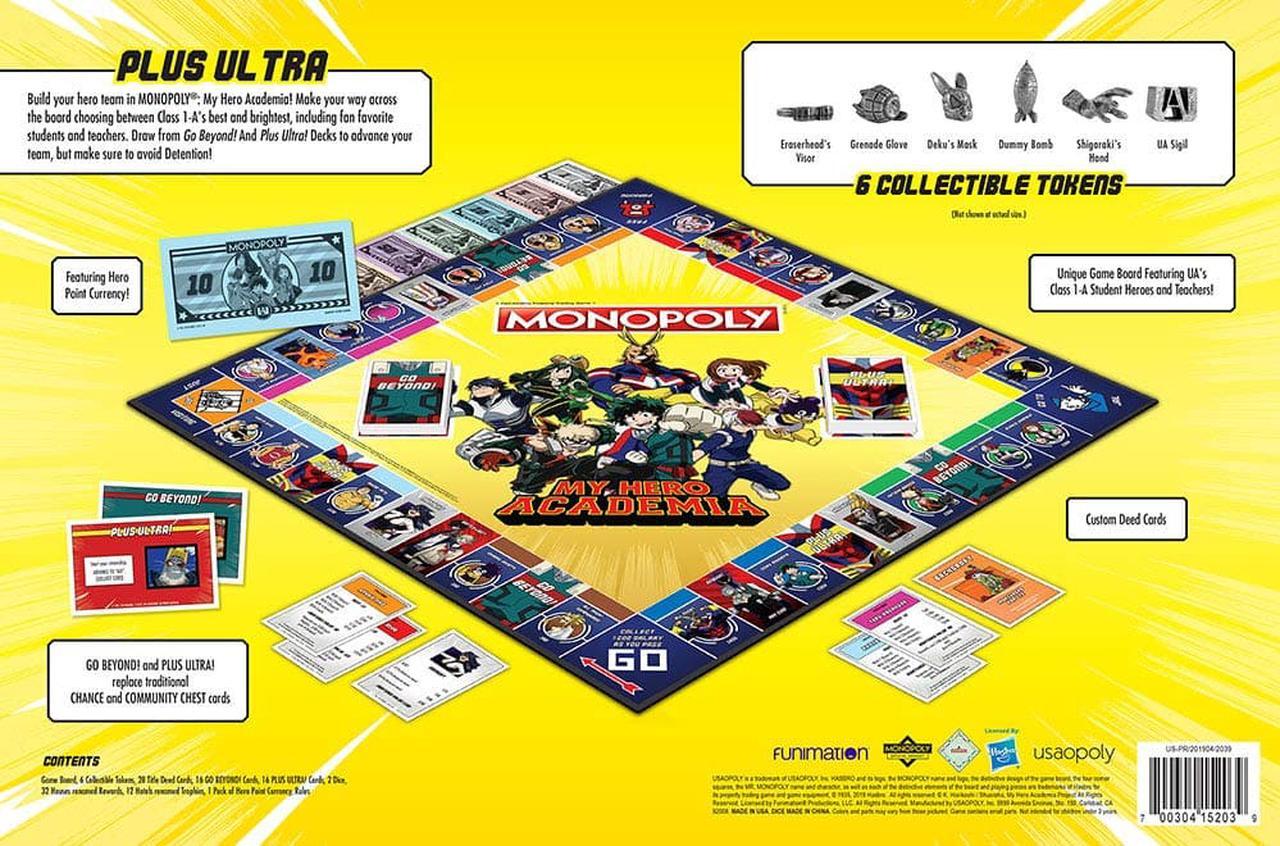 Alt view image 6 of 8 - MONOPOLY: My Hero Academia
