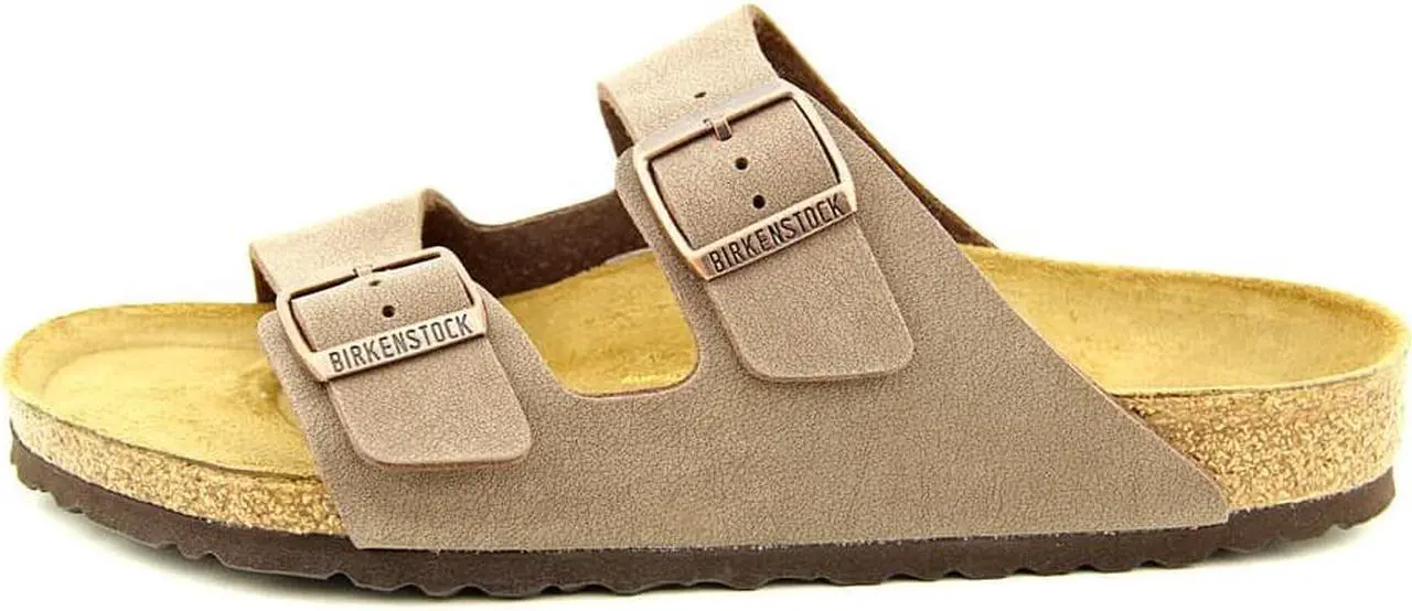 Alt view image 4 of 11 - Birkenstock Arizona Men US 8 Brown Slides Sandal