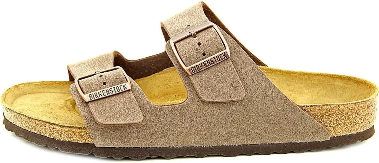 Alt view image 7 of 11 - Birkenstock Arizona Men US 8 Brown Slides Sandal
