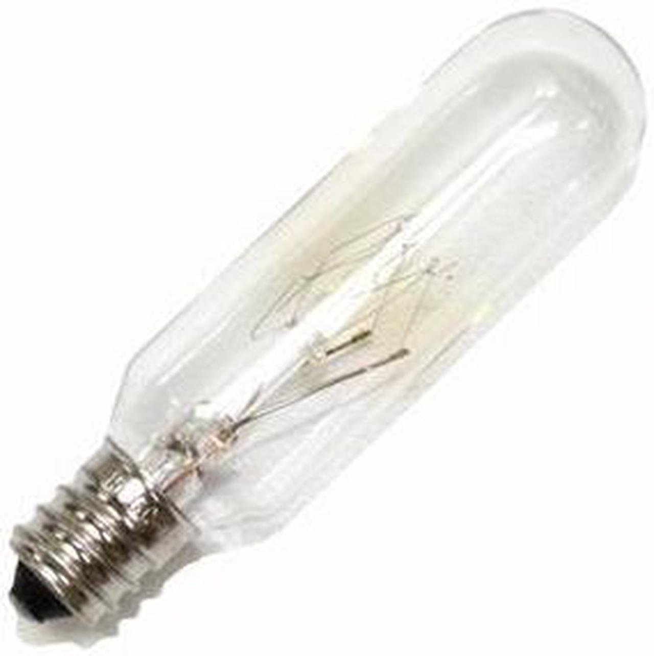 Eiko - 43002 - 15T6-145V - 15 Watt 145V - Clear T6 Incandescent Candelabra Base Lamp