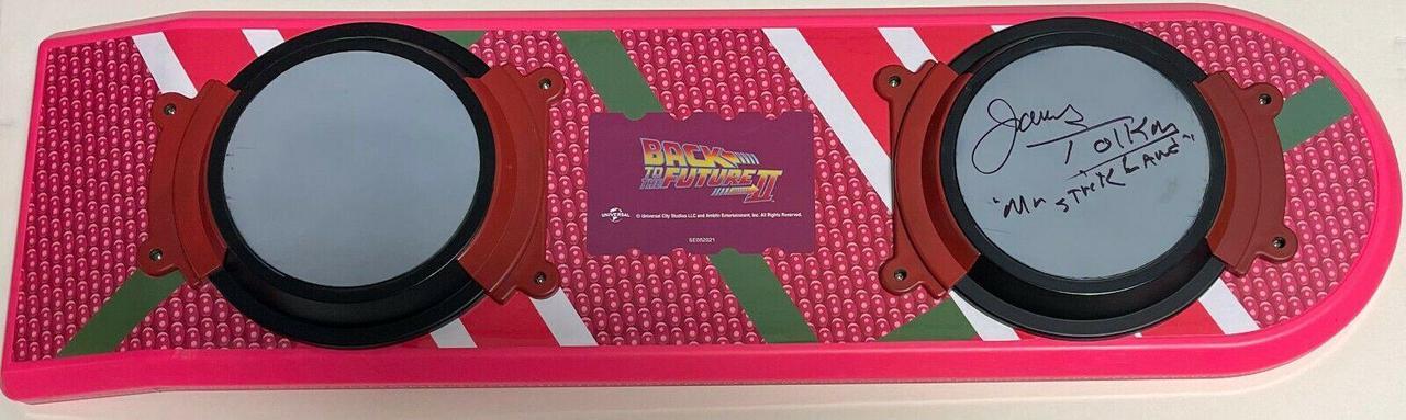 Main image of James Tolkan signed Back to the Future II Full Size Hoverboard w/Mr. Strickland- JSA #RR76706
