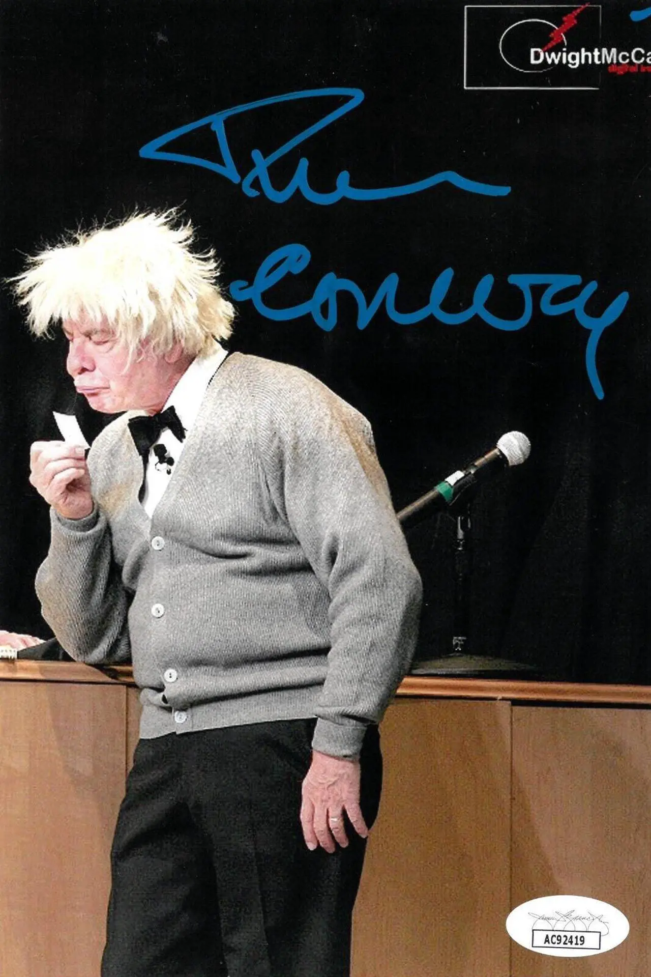 Main image of Tim Conway signed 5.25X8 Color Photo- JSA #AC92419 (The Carol Burnett Show/The Oldest Man)