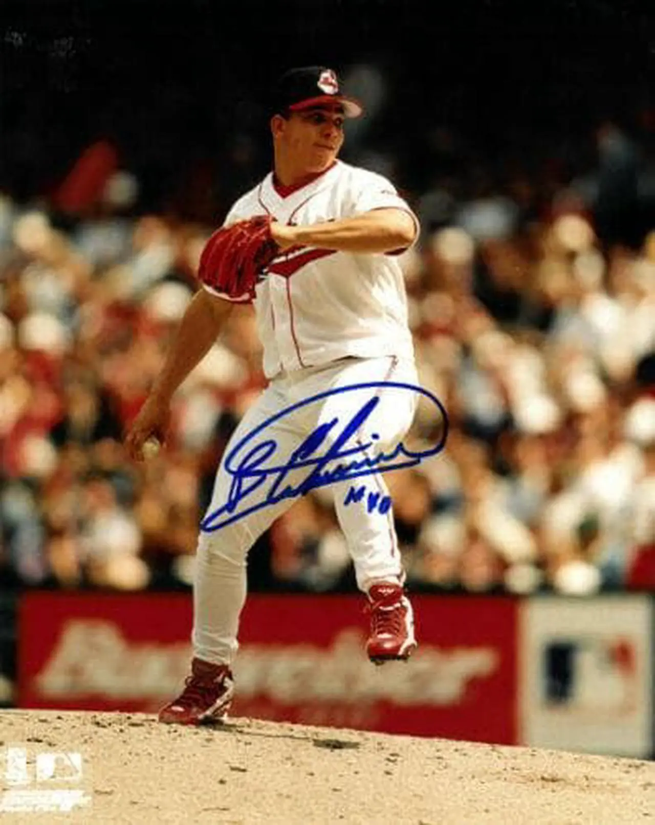 Main image of Bartolo Colon signed Cleveland Indians 8x10 Photo #40 (white jersey)