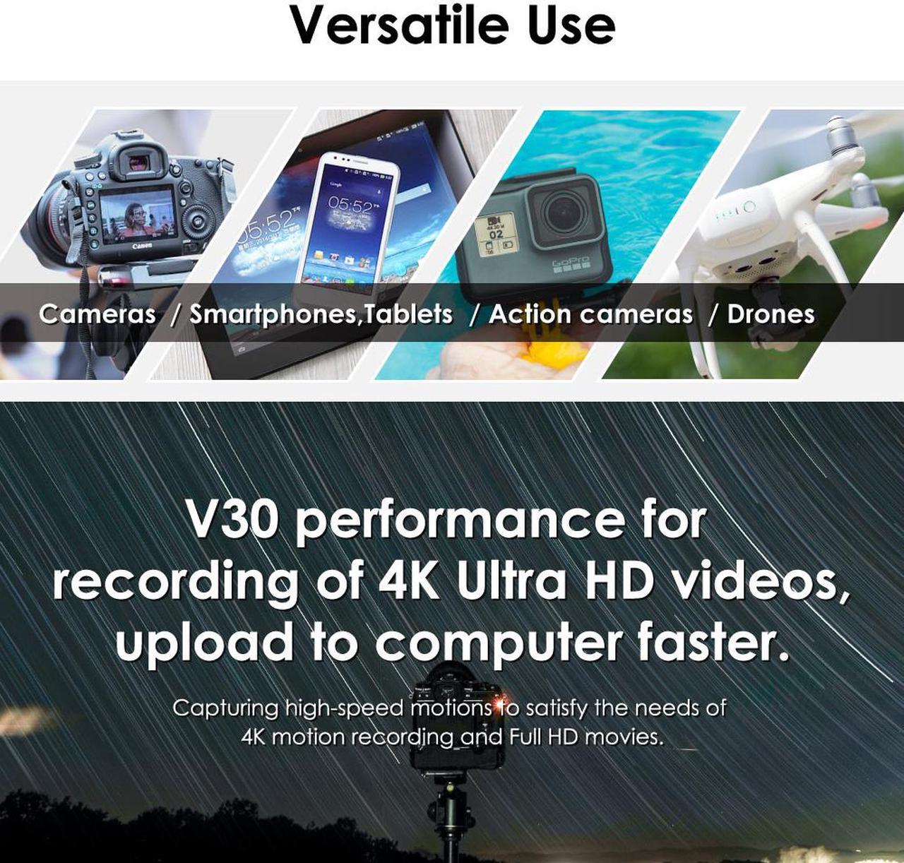 Alt view image 5 of 7 - TCELL SUPERIOR+ 512GB microSDXC A2 USH-I U3 V30 Read 100MB/s Write 85MB/s Full HD & 4K UHD Memory Card With Adapter