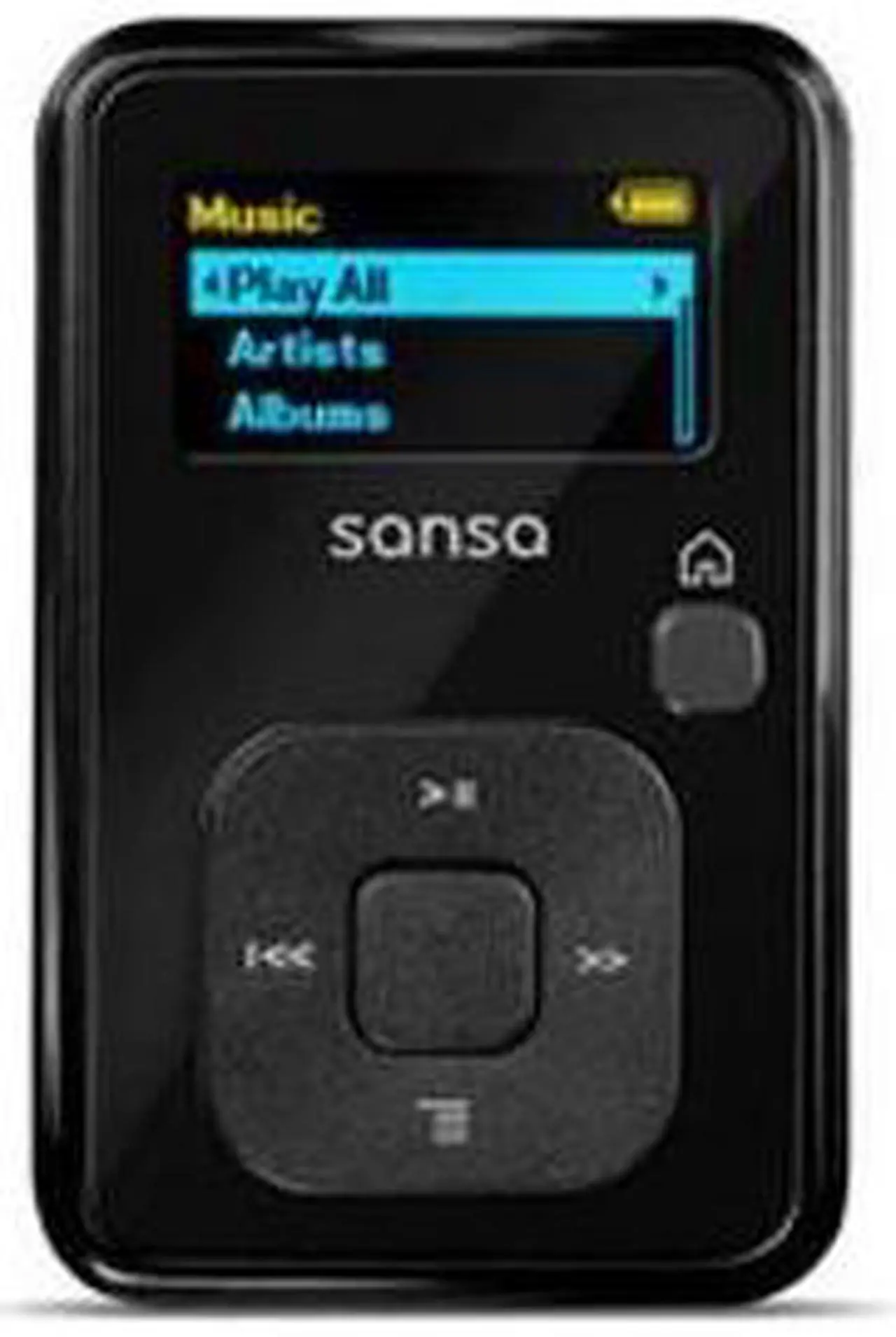 Main image of SanDisk Sansa Clip+ 1.0" Black 8GB MP3 Player SDMX18R-008GK-A57