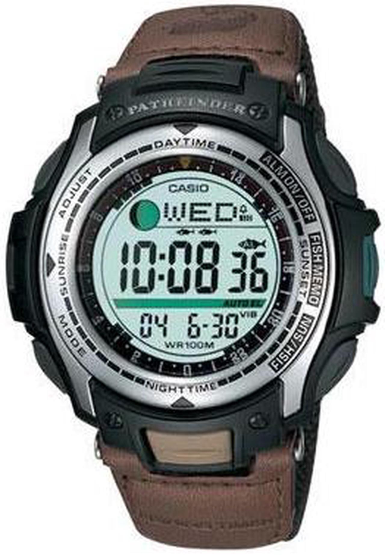 Main image of Casio Pathfinder Fishing And Hunting Timer Mens Watch PAS400B-5V
