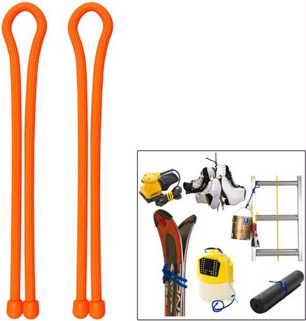 Alt view image 3 of 8 - Gear Tie 24" Two Pack - Orange