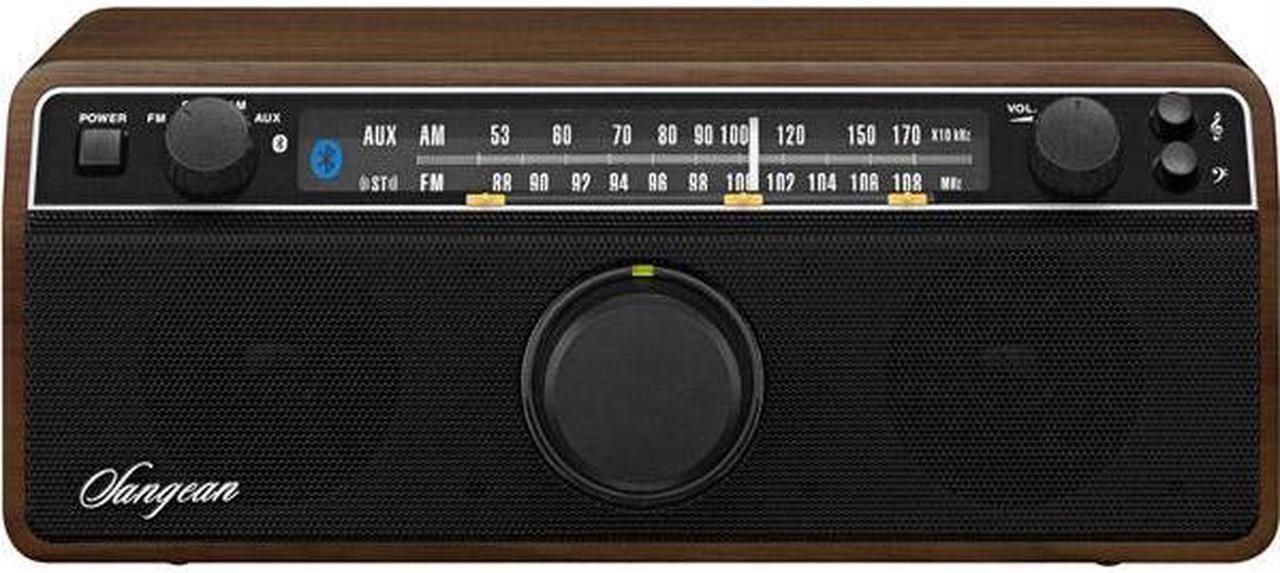 Alt view image 2 of 5 - SANGEAN FM / AM / Aux-in / Bluetooth Wooden Cabinet Receiver WR-12BT