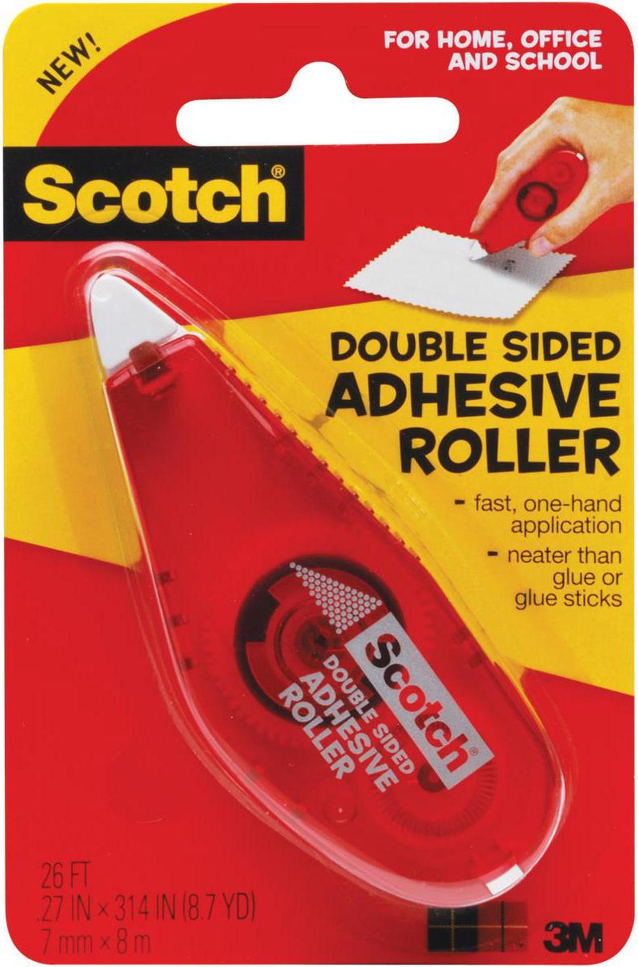Alt view image 4 of 14 - 3M Double Sided Adhesive Roller 27"x26' Clear 6061