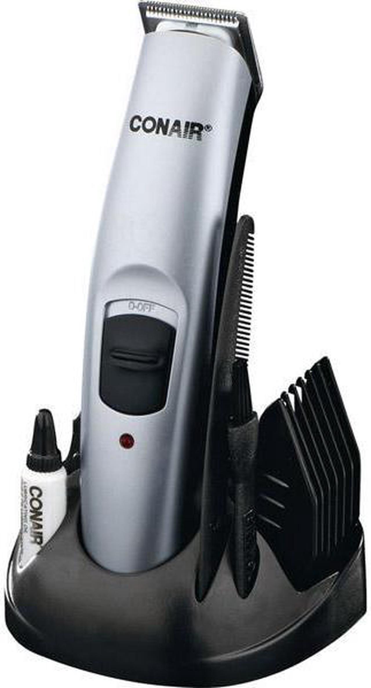 Alt view image 2 of 9 - Conair GMT189GB  13-Piece All-in-One Beard and Mustache Trimmer - Silver