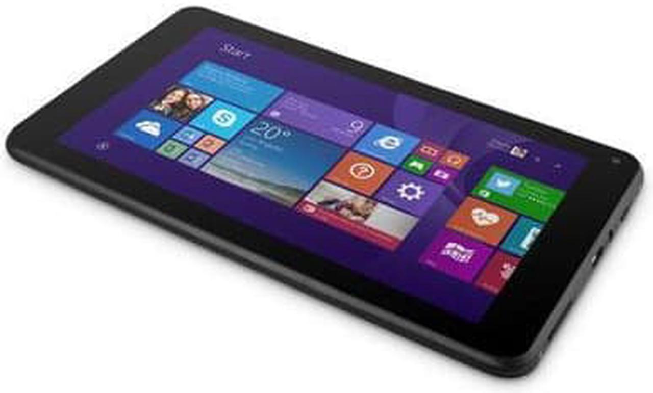 Alt view image 2 of 15 - Ematic EWT716-BL 1GB Memory 16GB Flash Storage 7.0" 1024 x 600 Tablet Windows 8.1 64-Bit Black