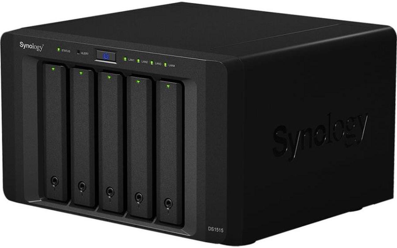 Main image of Synology DiskStation DS1515 High-performance 5-Bay Desktop NAS for Your Growing Needs