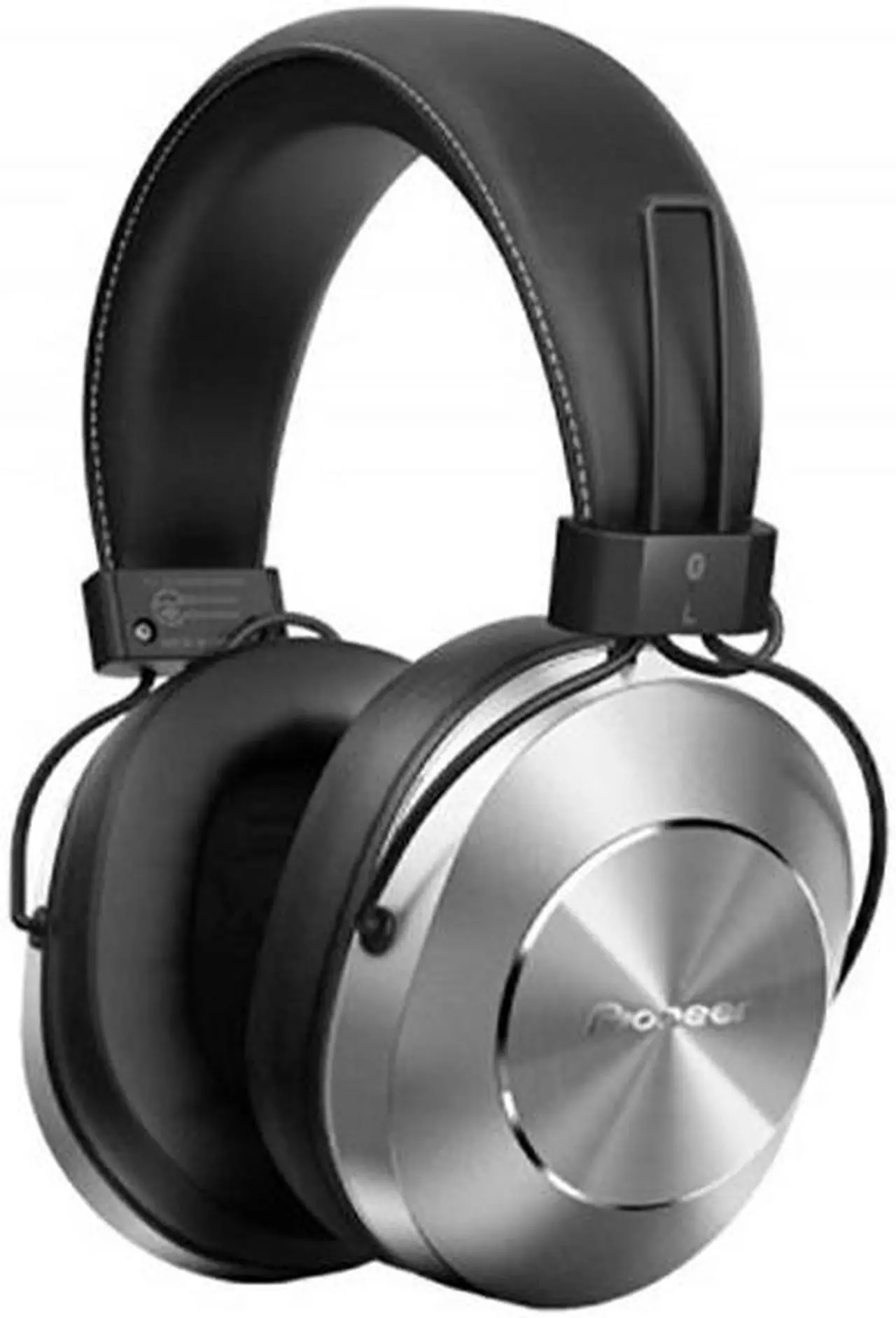 Alt view image 3 of 20 - Pioneer Bluetooth 3.0 and Hi-Res Audio Over Ear Wireless/Wired Stereo Headphone with Built-In Mic, 12 Hours Battery, Pair 8 Devices, 40mm Drivers, 1.2m Cable, 9 Hz to 22 kHz, Silver (SE-MS7BT-S)