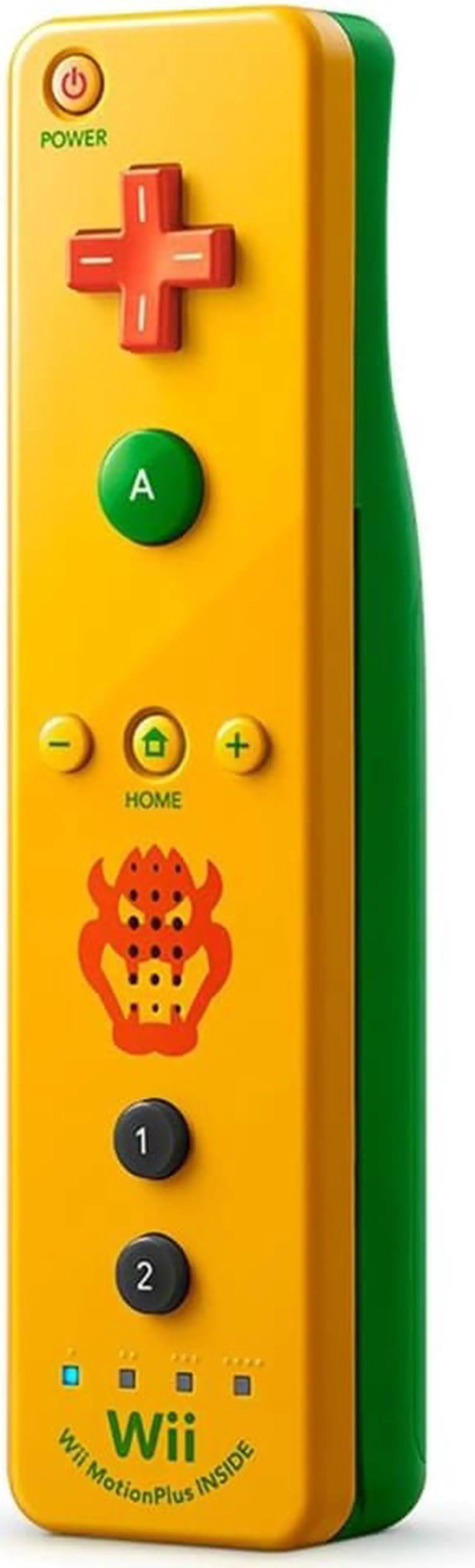 Alt view image 2 of 11 - Nintendo Wii U Bowser Wii Remote Plus w/ Built-In Motion Plus