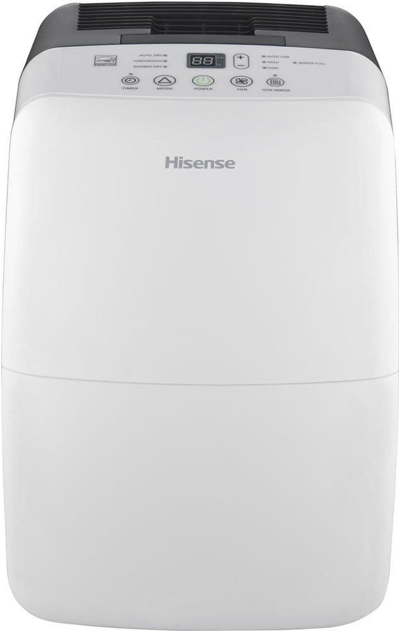 Main image of Hisense DH-50K1SDLE 50 Pint 2-Speed Dehumidifier