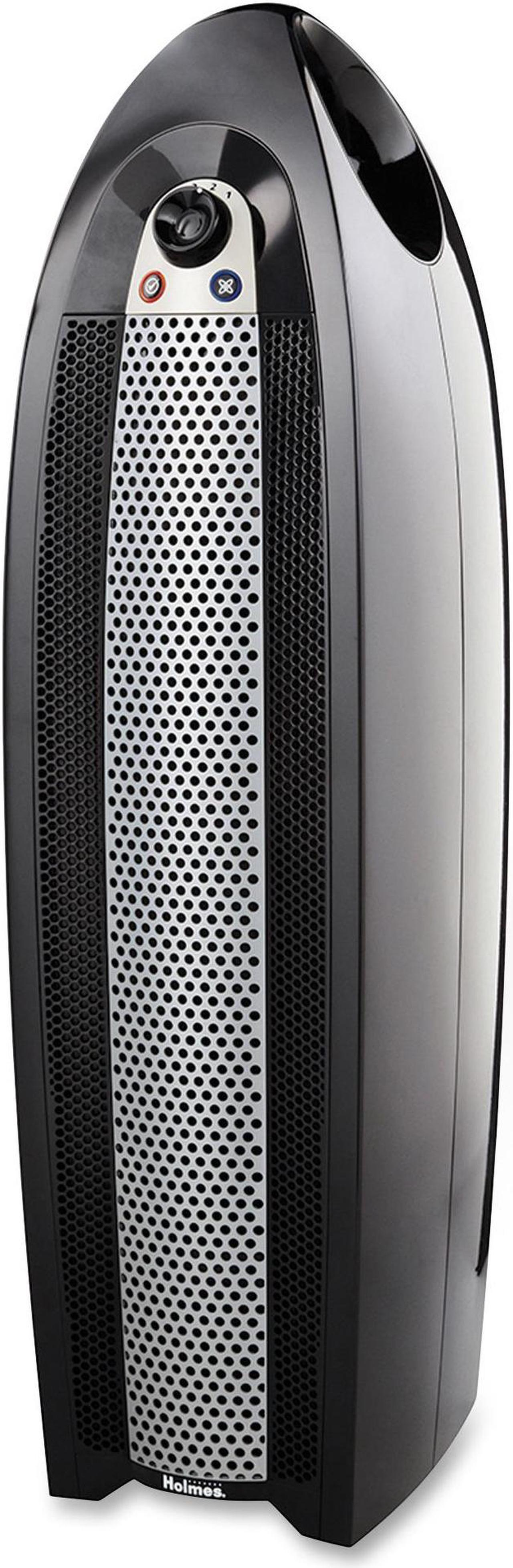 Alt view image 2 of 11 - Holmes HAP9422-UA Aer1 HEPA-Type Tower Air Purifier Black.