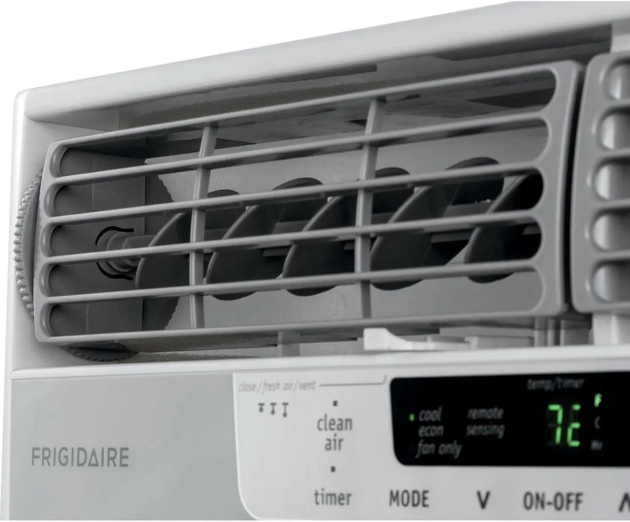 Alt view image 6 of 7 - Frigidaire 12,000 BTU Window-Mounted Room Air Conditioner FFRE1233Q1