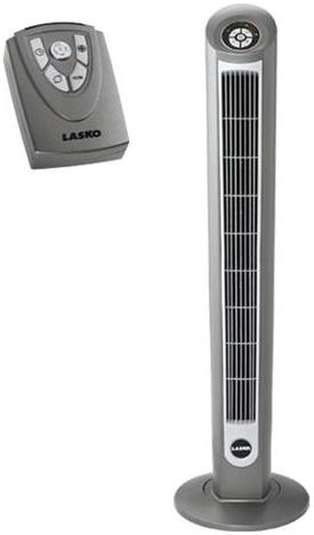 Main image of Lasko 48" Oscillating 3-Speed Tower Fan with Ionizer, Remote Control, Timer