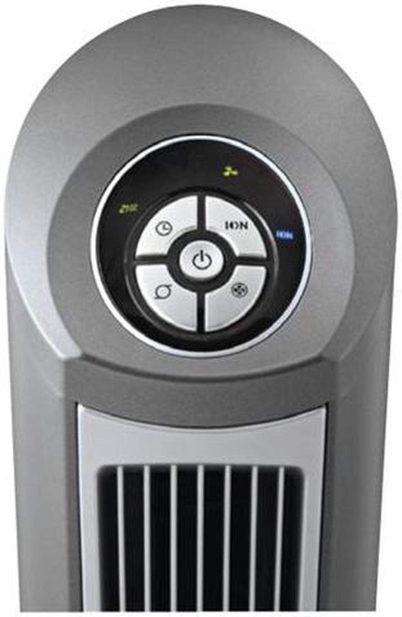 Alt view image 2 of 8 - Lasko 48" Oscillating 3-Speed Tower Fan with Ionizer, Remote Control, Timer